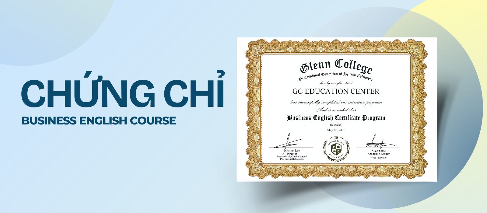 Chương trình Tiếng Anh Thương Mại - GC Education Center