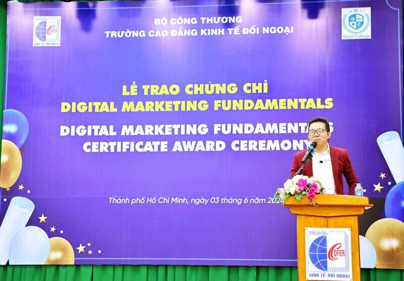 GC vinh danh và trao chứng chỉ Digital Marketing Fundamentals Khóa 25