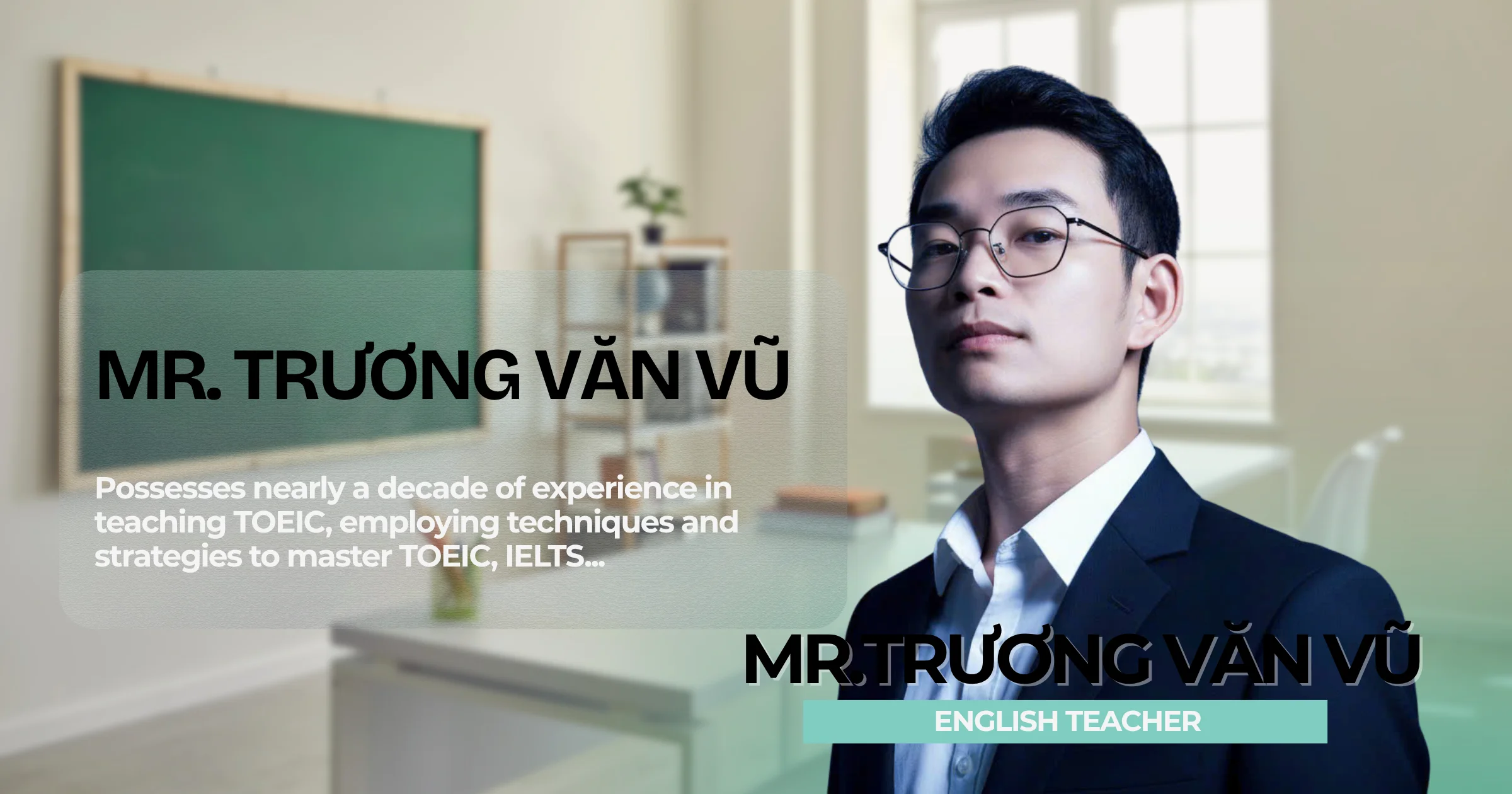 Giáo viên Mr Trương Văn Vũ