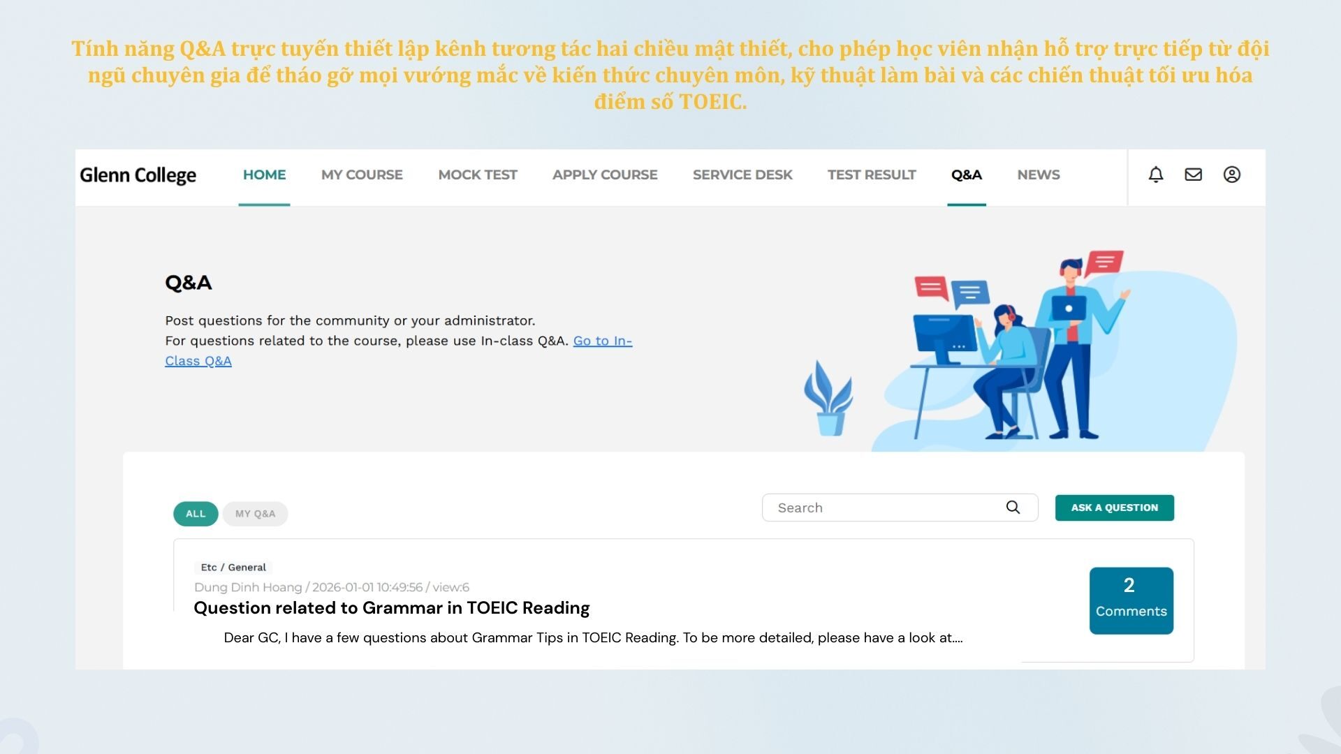 Hướng dẫn đăng ký hệ thống luyện thi TOEIC miễn phí