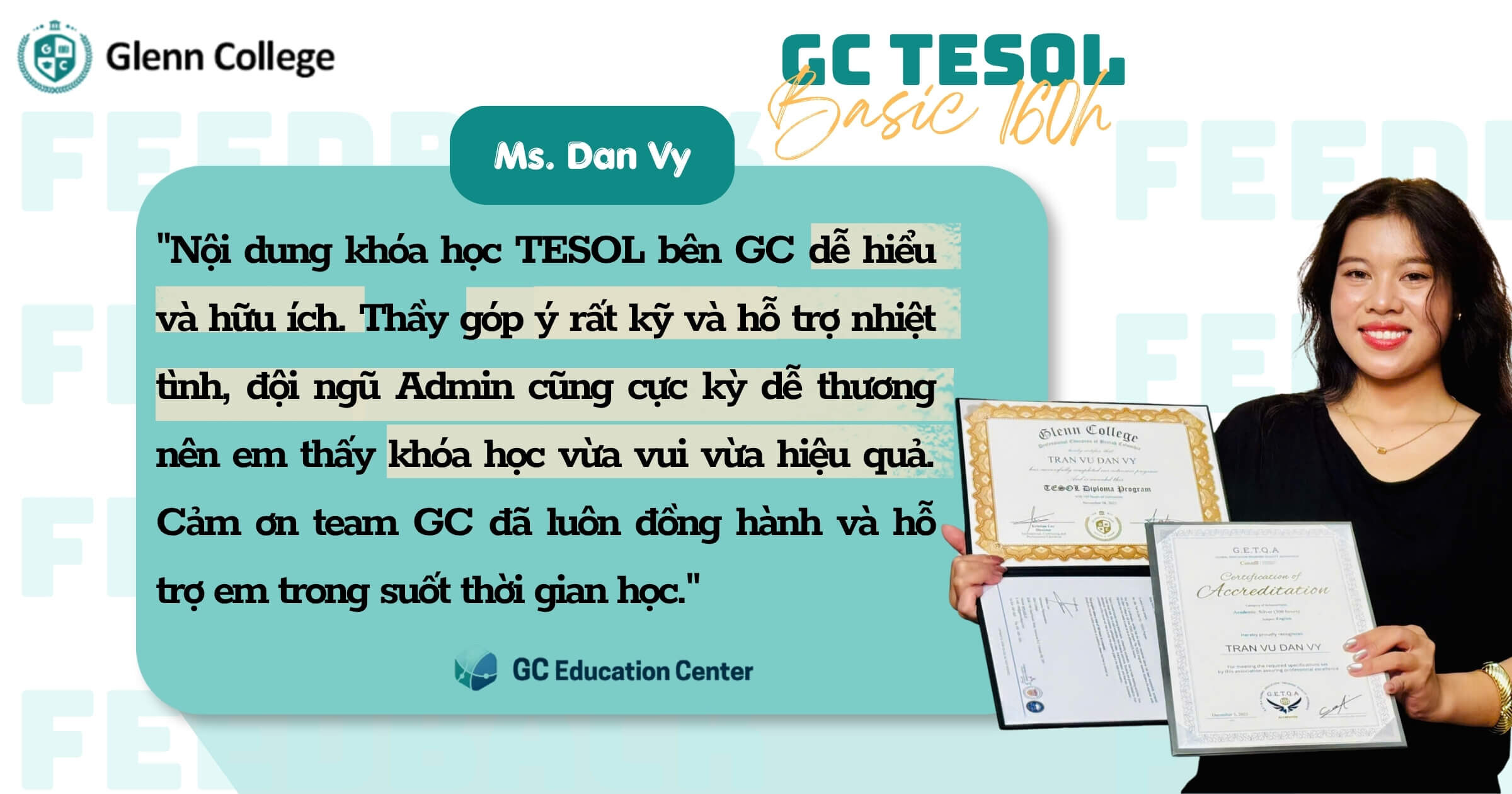 TESOL - Chương trình Giảng Dạy Tiếng Anh Quốc Tế dành cho người mới bắt đầu