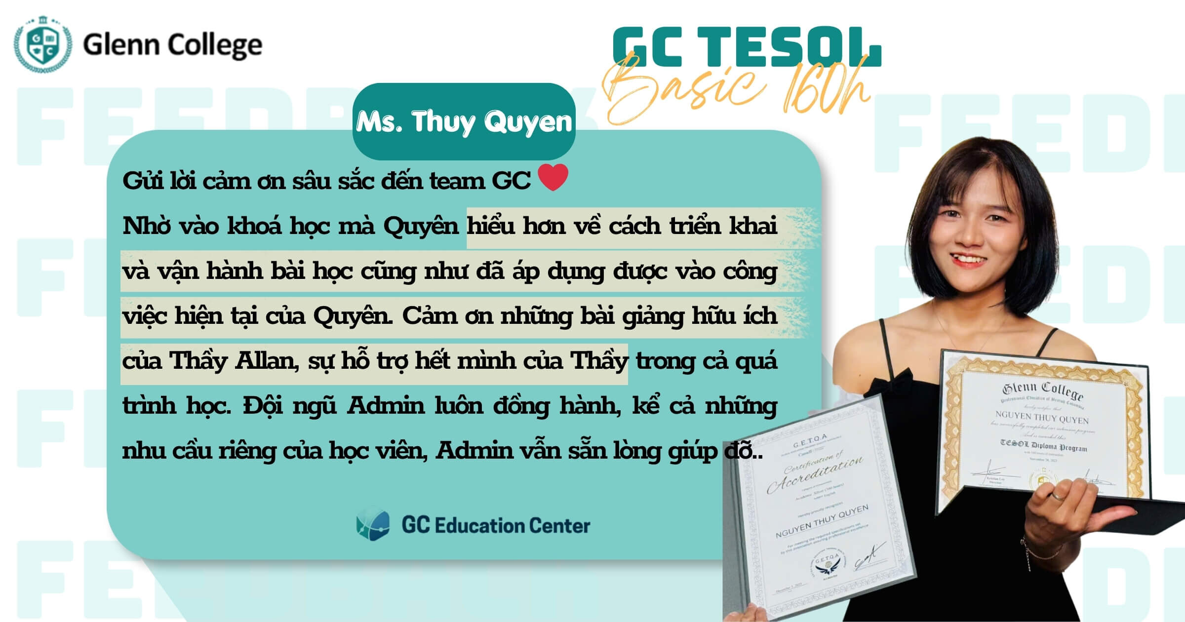 TESOL - Chương trình Giảng Dạy Tiếng Anh Quốc Tế dành cho người mới bắt đầu