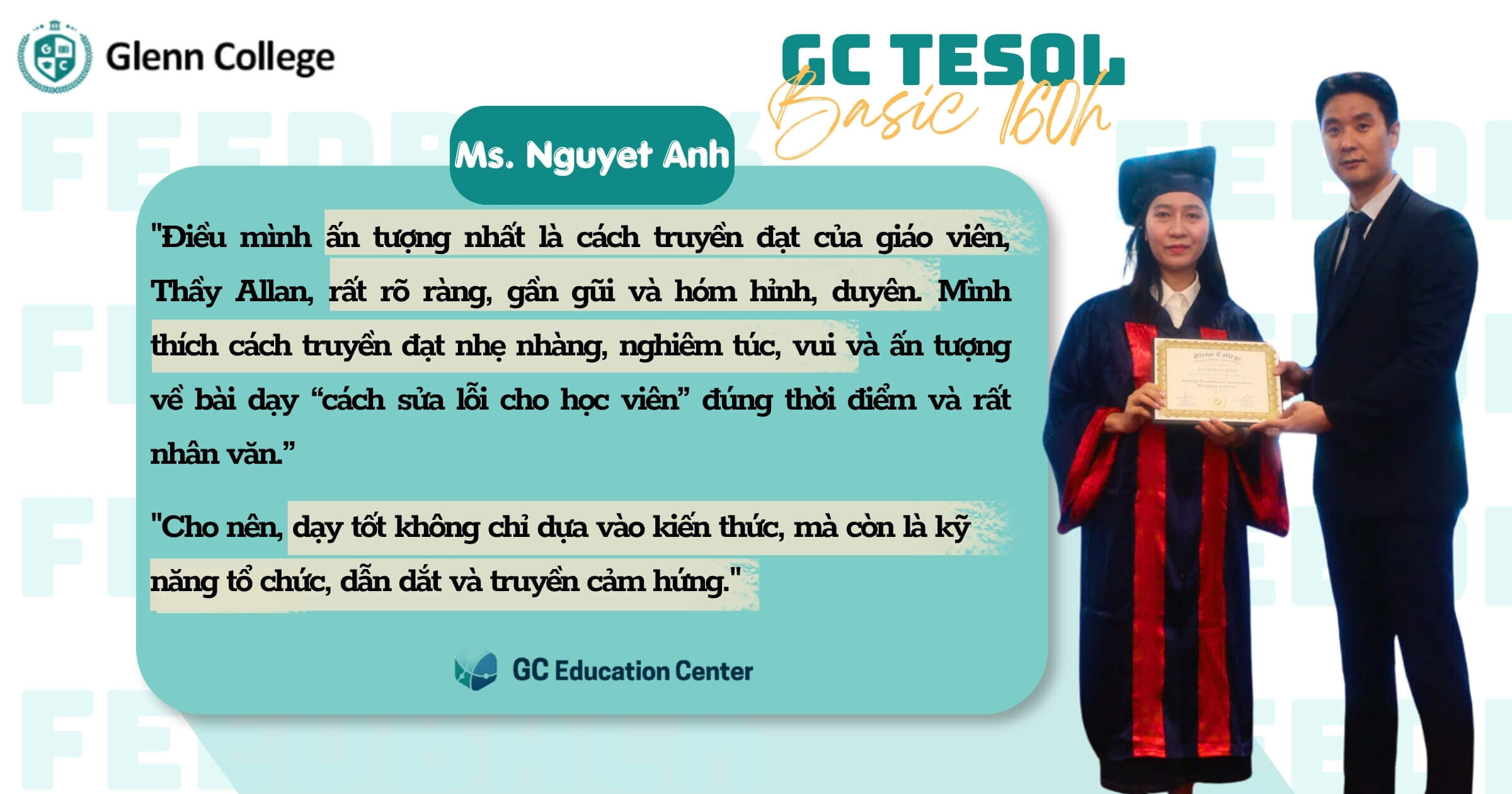 TESOL - Chương trình Giảng Dạy Tiếng Anh Quốc Tế dành cho người mới bắt đầu