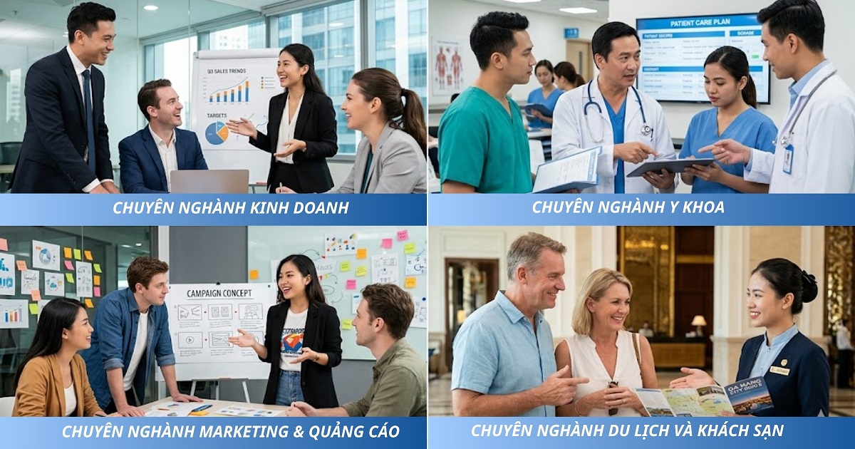 Communicative English – ESP – Định vị bản lĩnh, Khẳng định vị thế