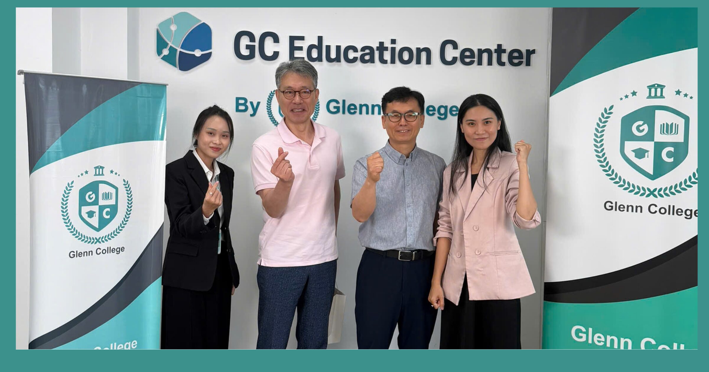 Đại diện 2 bên của GC Education Center và Đại Học Sahmyook