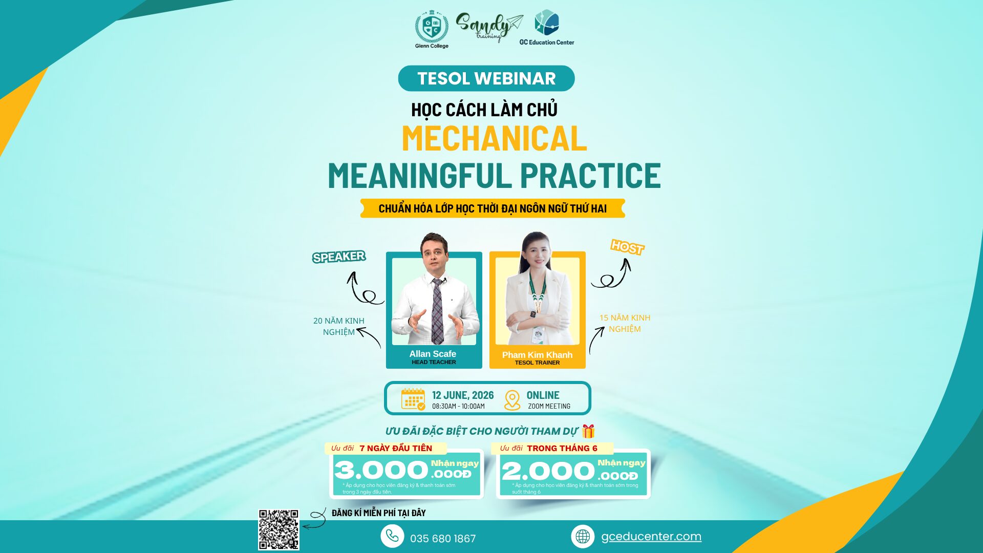 Webinar "Balancing Mechanical & Meaningful Practice": Bước Đột Phá Trong Giảng Dạy Ngôn Ngữ Thứ Hai