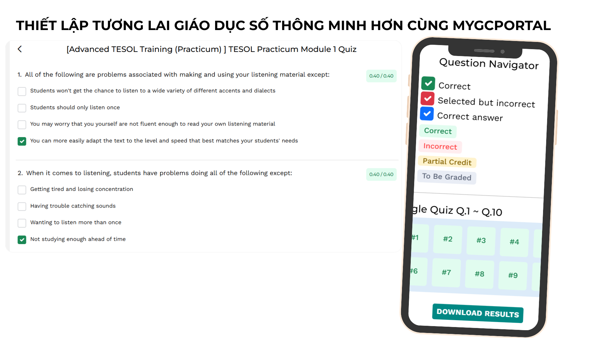 MYGCPORTAL: Hệ sinh thái Giáo dục Toàn diện