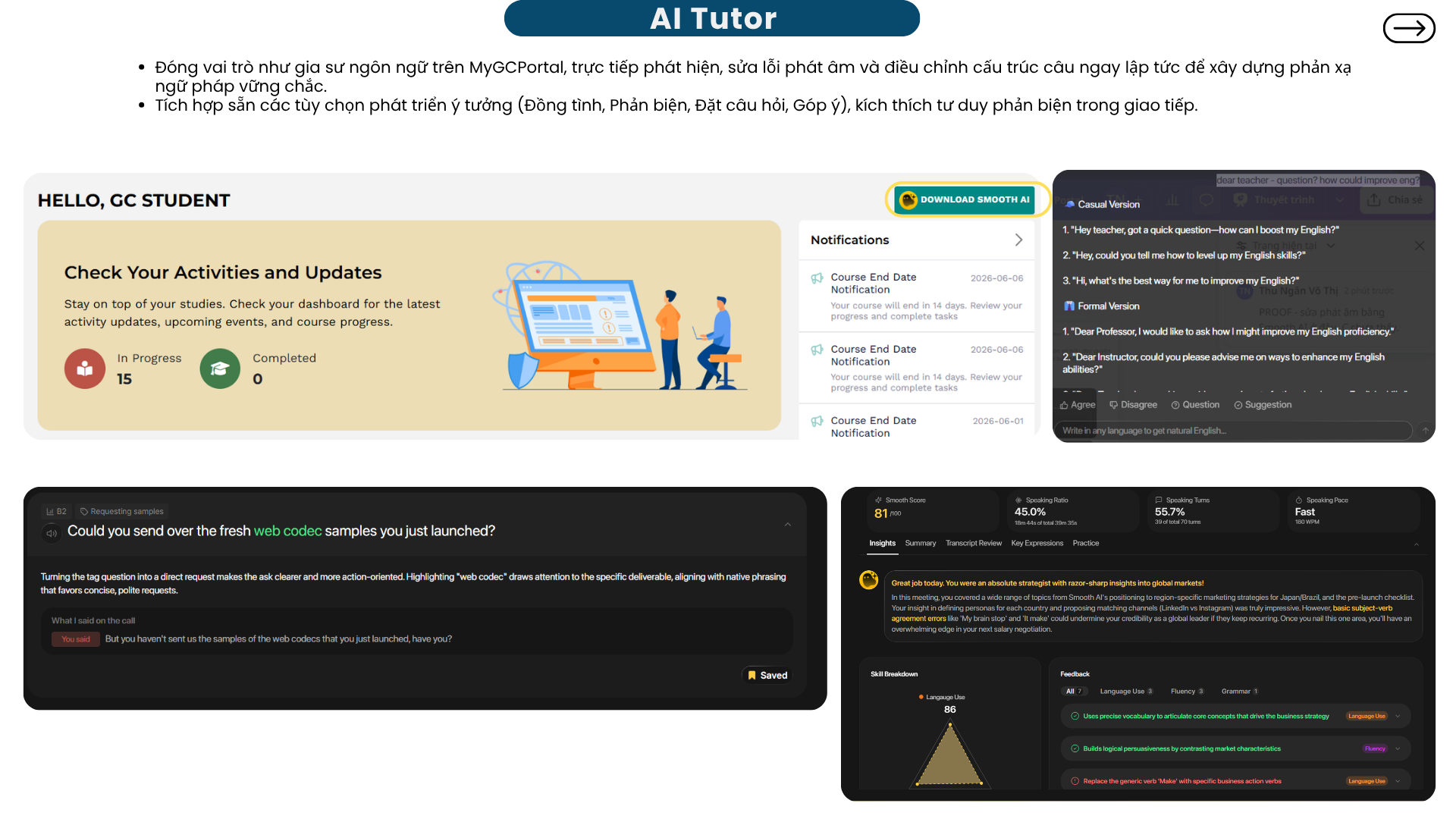 MYGCPORTAL: Hệ sinh thái Giáo dục Toàn diện