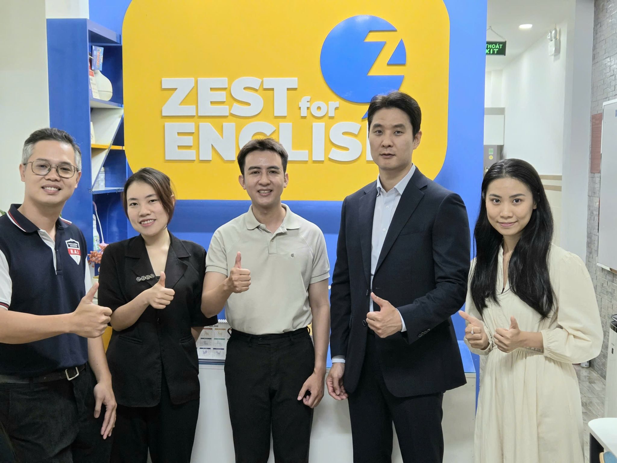 Dai dien GC Education Center va Zest TeachingLab hop tac chuong trinh TESOL 160h Offline